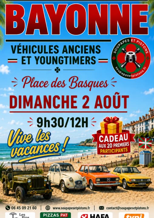 Rassemblement des vacances – Véhicules anciens et youngtimers