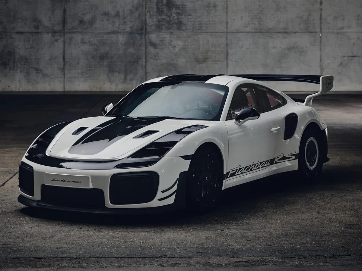 Porsche 911 Flachbau RS : l'unique GT2 RS inspirée de Moby Dick