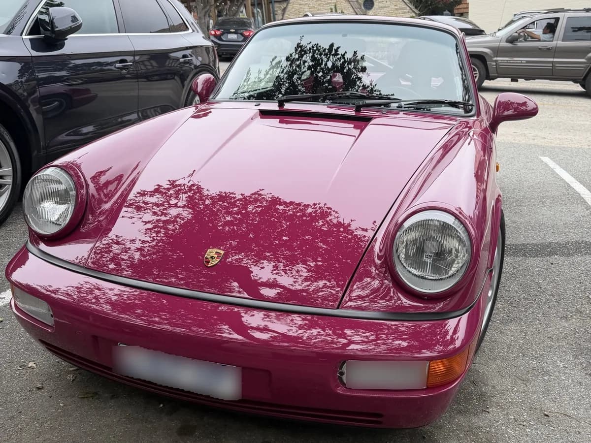 Porsche 911 Convertible 1989