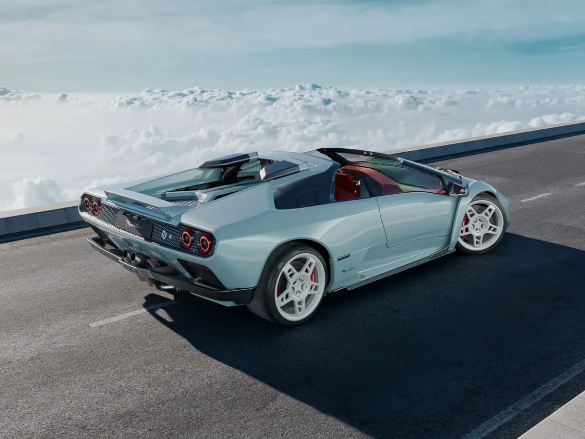 Eccentrica V12 Roadster: how to recognize the reimagined Diablo